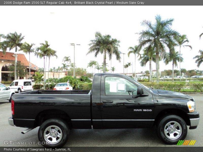  2006 Ram 1500 SLT Regular Cab 4x4 Brilliant Black Crystal Pearl