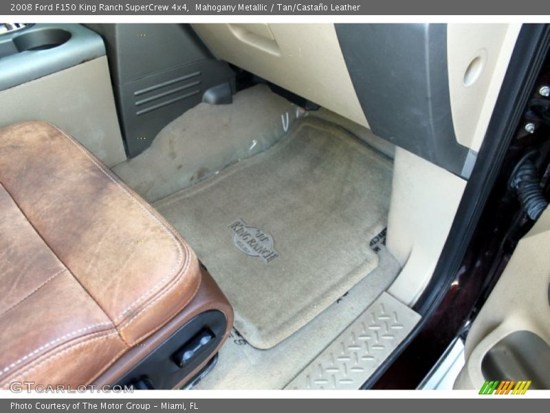 Mahogany Metallic / Tan/Castaño Leather 2008 Ford F150 King Ranch SuperCrew 4x4