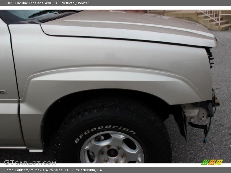 Quicksilver / Pewter 2005 Cadillac Escalade AWD