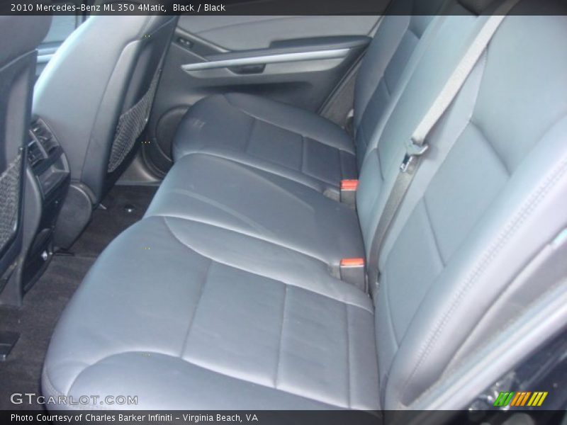 Black / Black 2010 Mercedes-Benz ML 350 4Matic