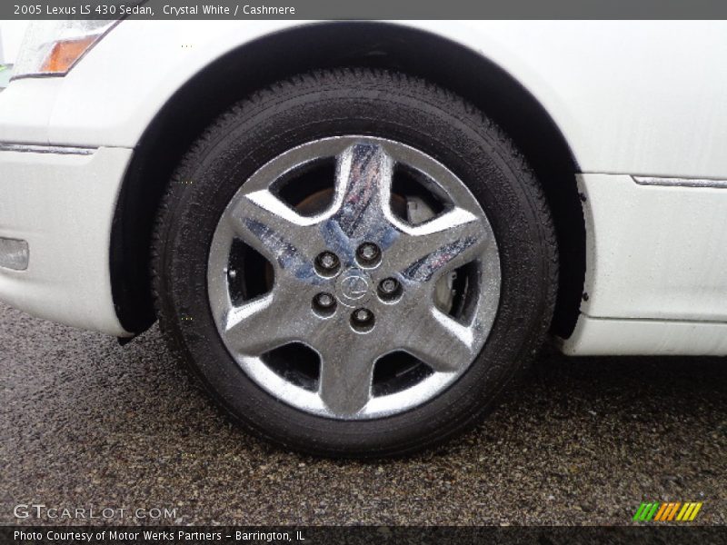 Crystal White / Cashmere 2005 Lexus LS 430 Sedan