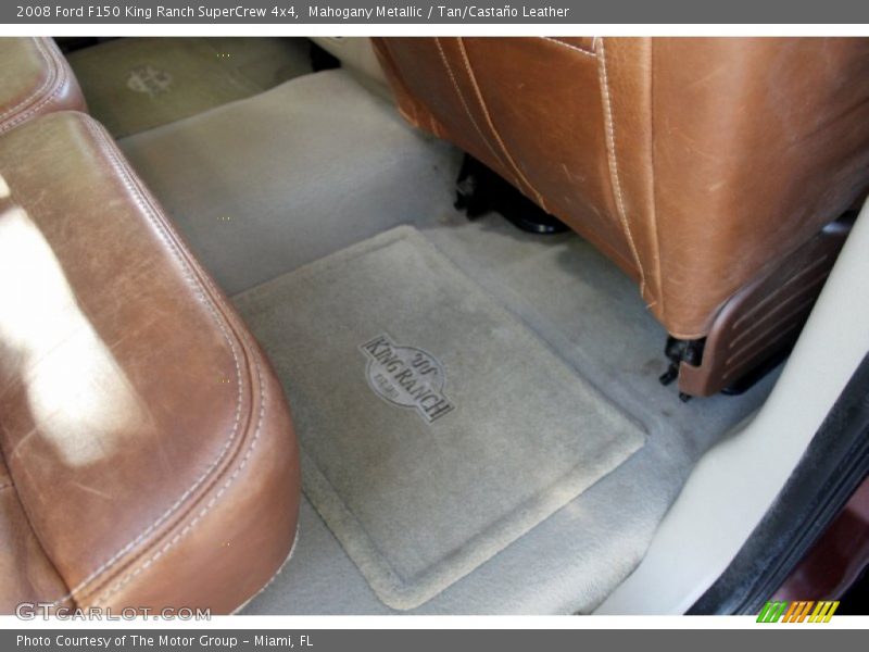 Mahogany Metallic / Tan/Castaño Leather 2008 Ford F150 King Ranch SuperCrew 4x4