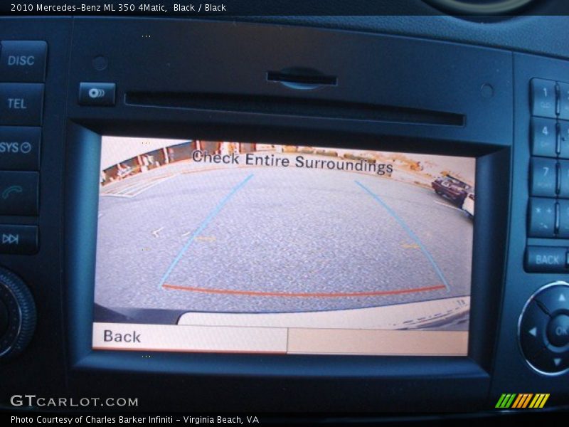 Black / Black 2010 Mercedes-Benz ML 350 4Matic