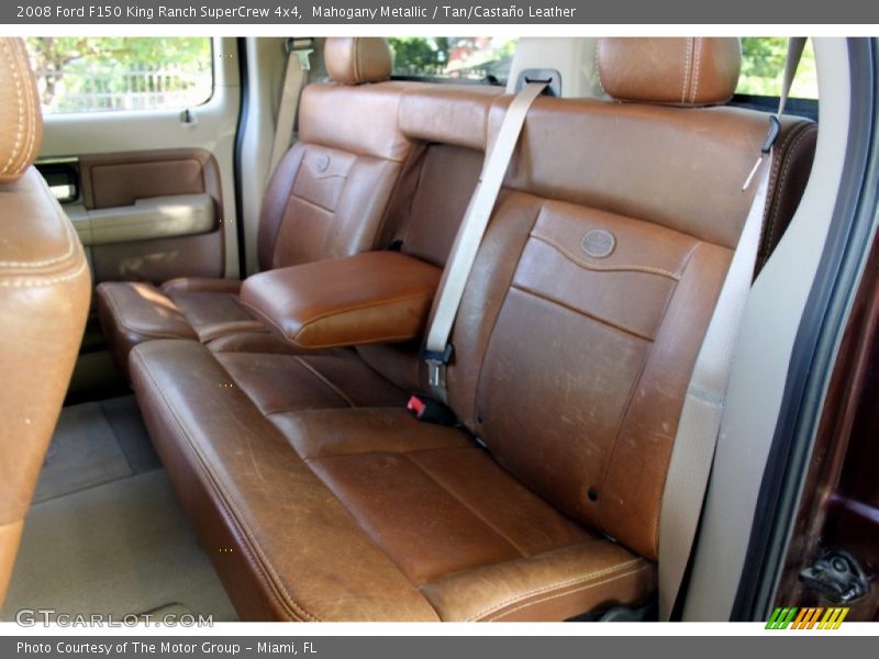 Mahogany Metallic / Tan/Castaño Leather 2008 Ford F150 King Ranch SuperCrew 4x4