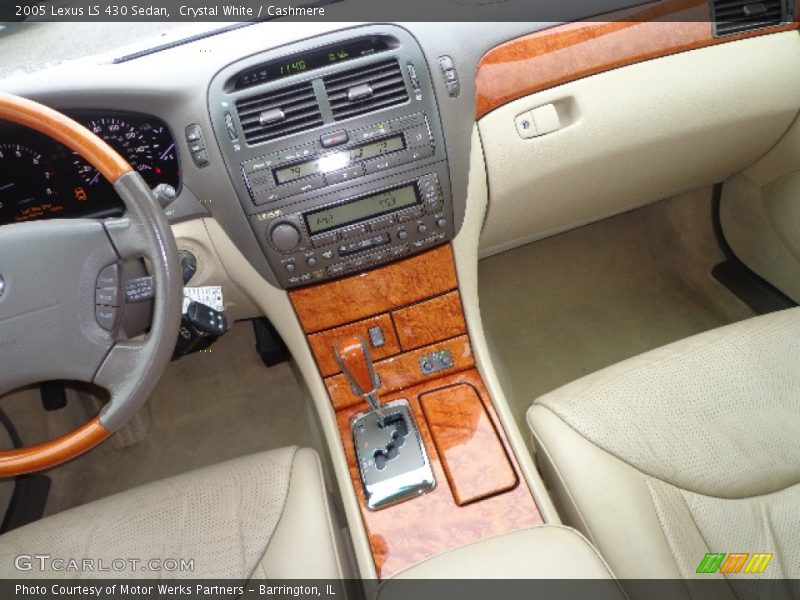 Crystal White / Cashmere 2005 Lexus LS 430 Sedan