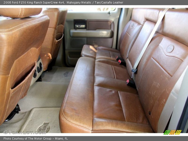 Mahogany Metallic / Tan/Castaño Leather 2008 Ford F150 King Ranch SuperCrew 4x4