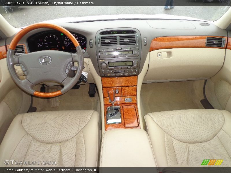 Crystal White / Cashmere 2005 Lexus LS 430 Sedan