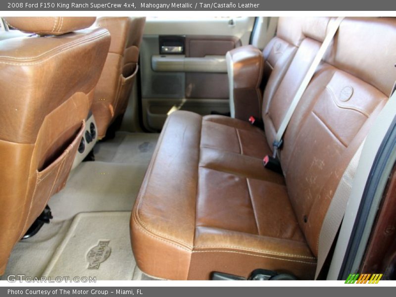 Mahogany Metallic / Tan/Castaño Leather 2008 Ford F150 King Ranch SuperCrew 4x4