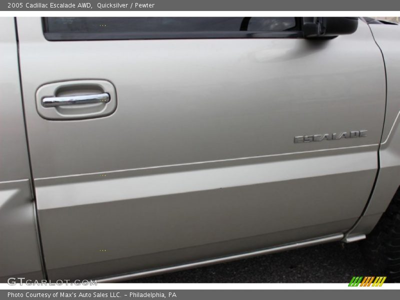 Quicksilver / Pewter 2005 Cadillac Escalade AWD