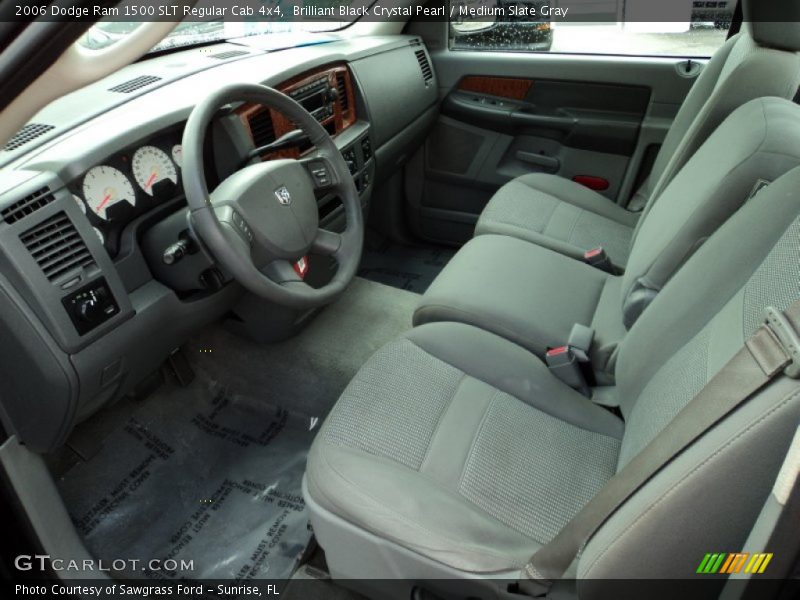  2006 Ram 1500 SLT Regular Cab 4x4 Medium Slate Gray Interior