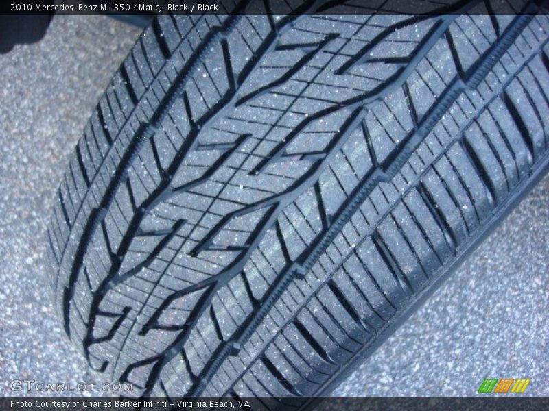 Black / Black 2010 Mercedes-Benz ML 350 4Matic