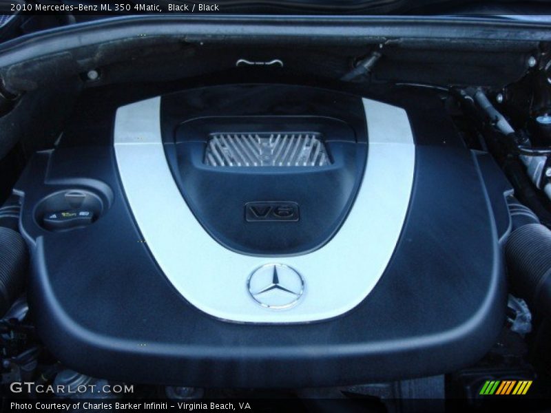 Black / Black 2010 Mercedes-Benz ML 350 4Matic