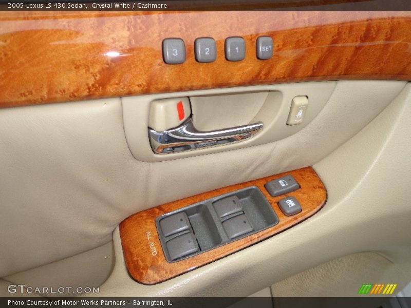 Crystal White / Cashmere 2005 Lexus LS 430 Sedan