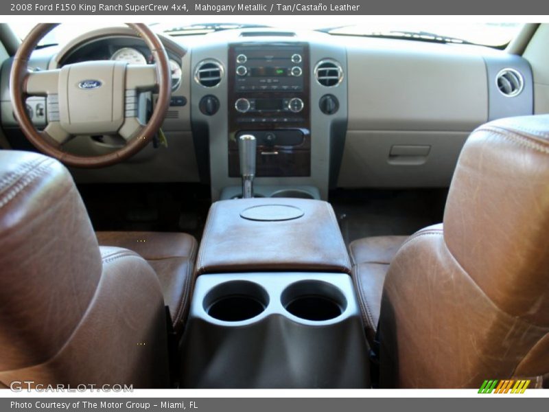 Mahogany Metallic / Tan/Castaño Leather 2008 Ford F150 King Ranch SuperCrew 4x4