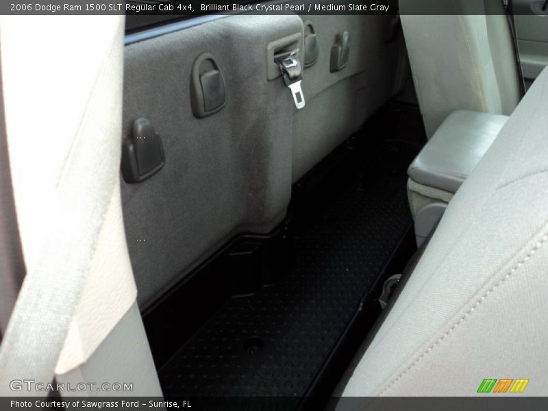 Brilliant Black Crystal Pearl / Medium Slate Gray 2006 Dodge Ram 1500 SLT Regular Cab 4x4