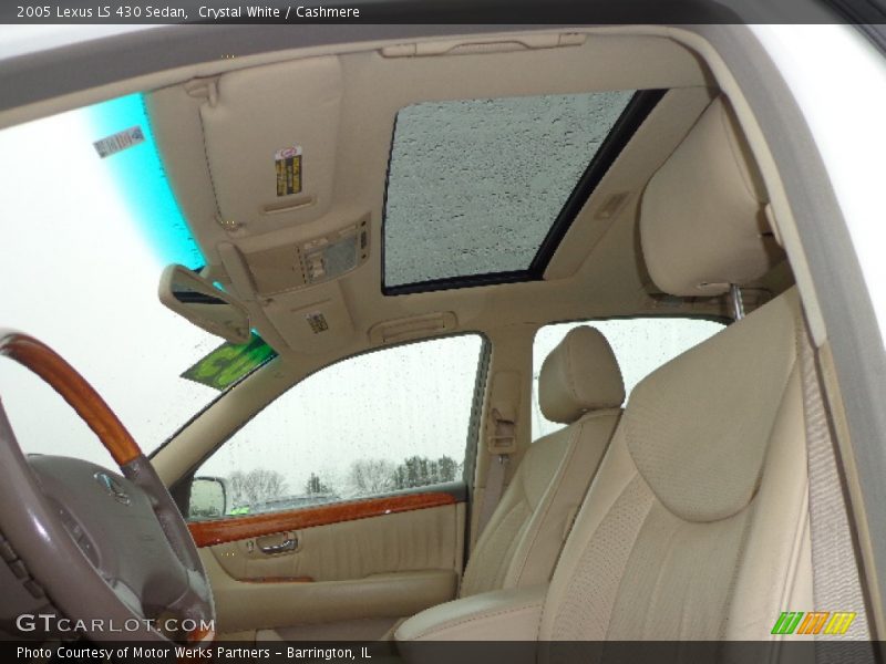 Crystal White / Cashmere 2005 Lexus LS 430 Sedan
