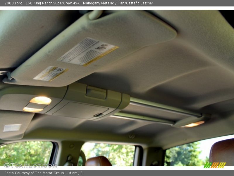 Mahogany Metallic / Tan/Castaño Leather 2008 Ford F150 King Ranch SuperCrew 4x4