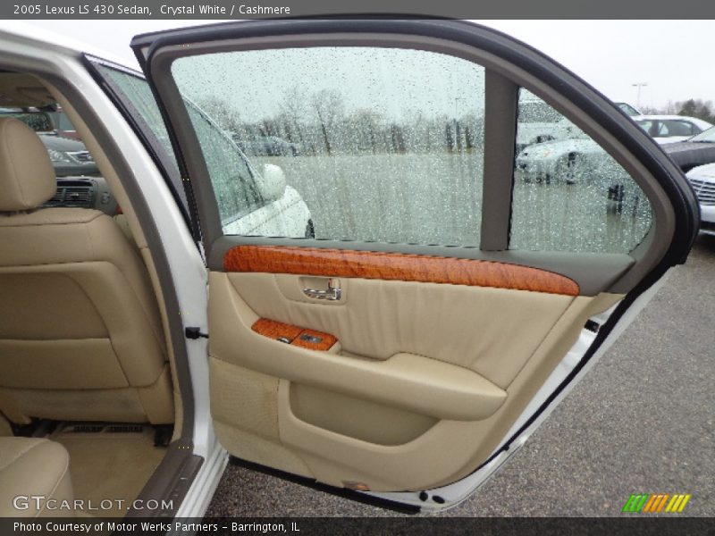 Crystal White / Cashmere 2005 Lexus LS 430 Sedan