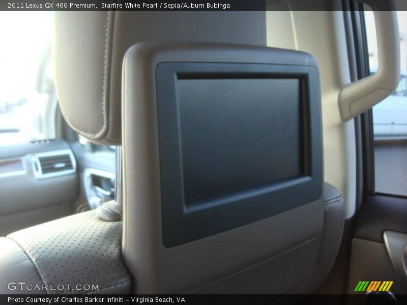 Starfire White Pearl / Sepia/Auburn Bubinga 2011 Lexus GX 460 Premium
