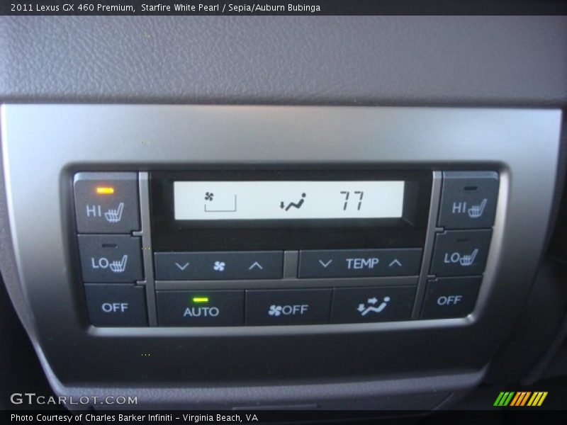 Controls of 2011 GX 460 Premium