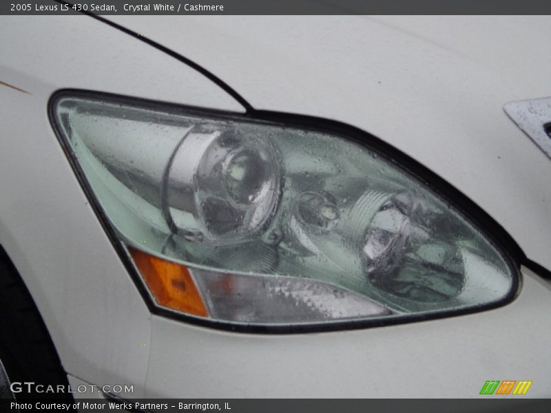 Crystal White / Cashmere 2005 Lexus LS 430 Sedan