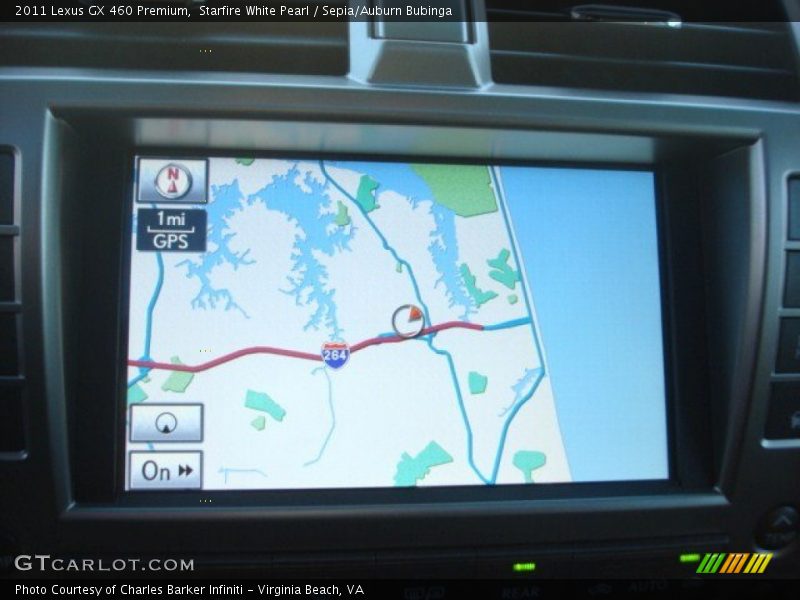 Navigation of 2011 GX 460 Premium