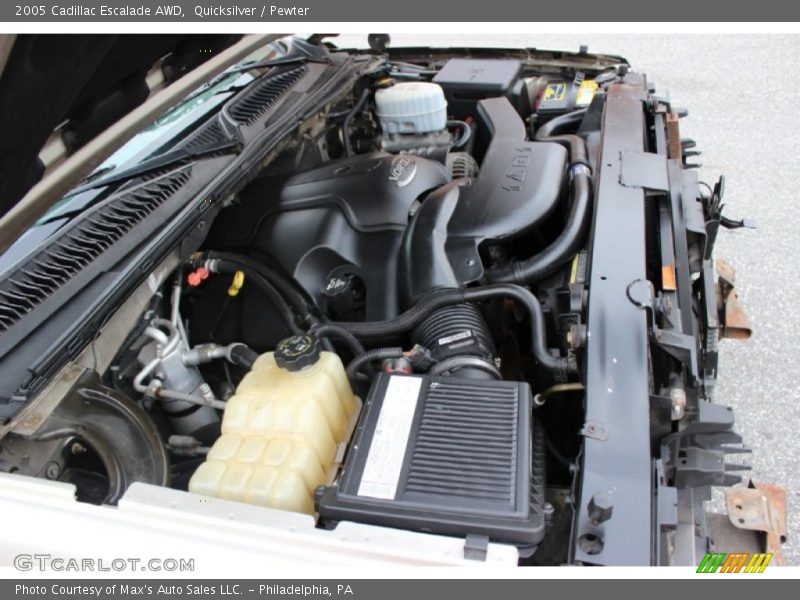 Quicksilver / Pewter 2005 Cadillac Escalade AWD