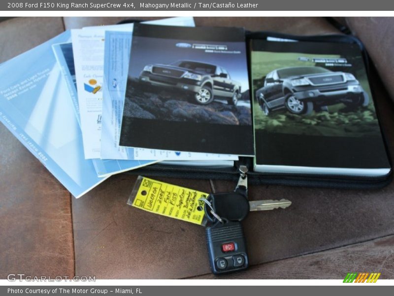 Mahogany Metallic / Tan/Castaño Leather 2008 Ford F150 King Ranch SuperCrew 4x4