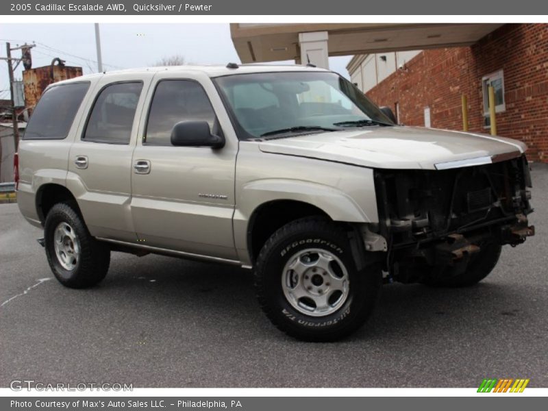 Quicksilver / Pewter 2005 Cadillac Escalade AWD