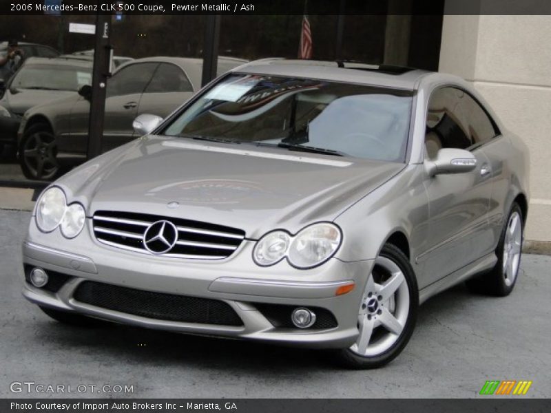 Front 3/4 View of 2006 CLK 500 Coupe
