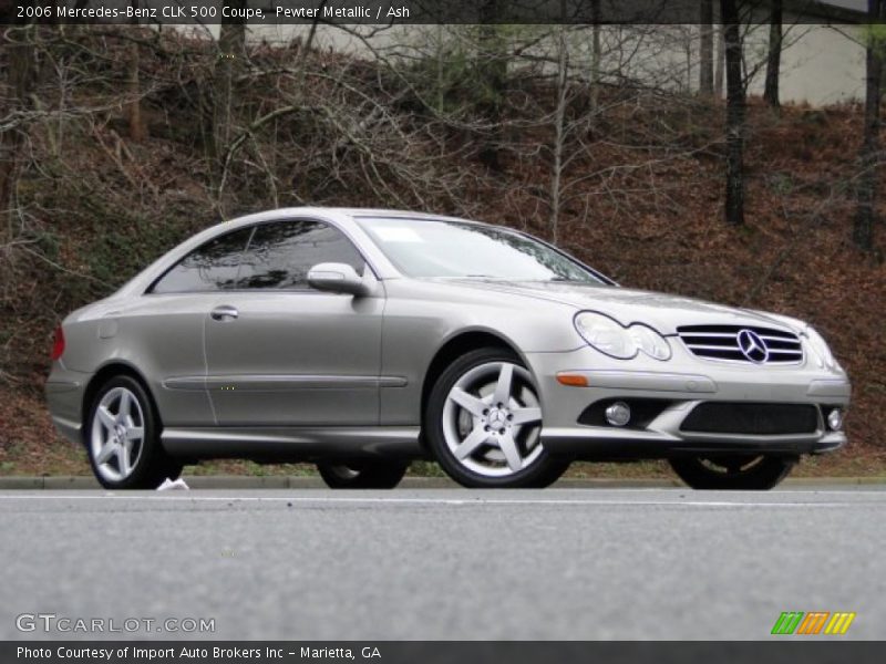 Front 3/4 View of 2006 CLK 500 Coupe