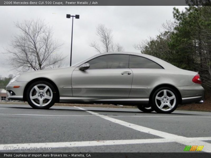  2006 CLK 500 Coupe Pewter Metallic