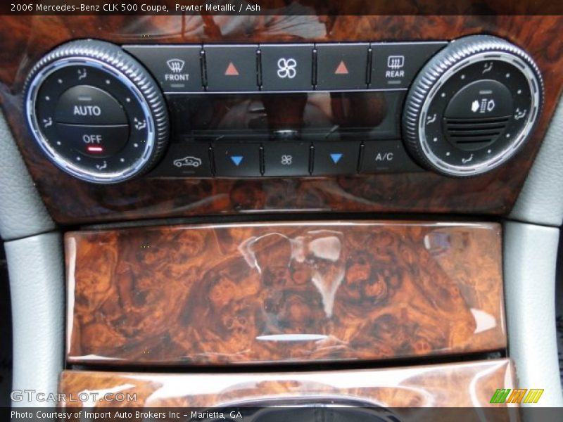 Controls of 2006 CLK 500 Coupe