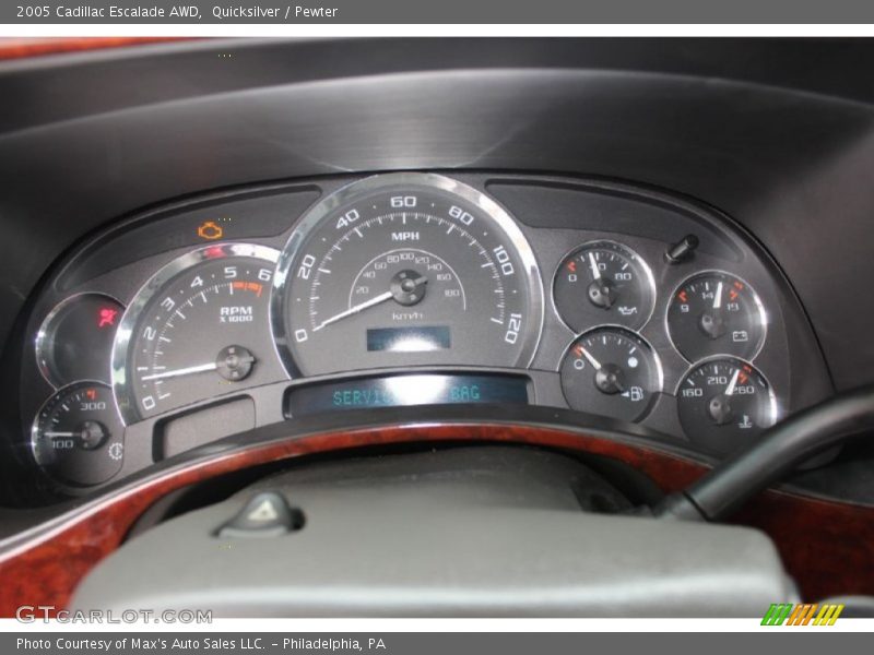 Quicksilver / Pewter 2005 Cadillac Escalade AWD