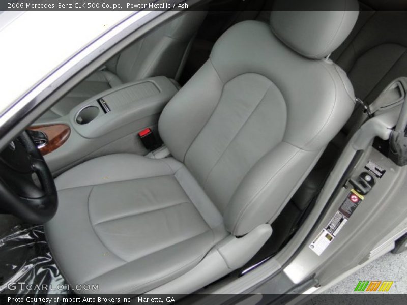 Front Seat of 2006 CLK 500 Coupe