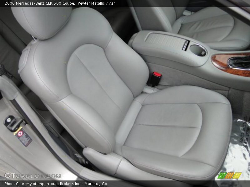 Pewter Metallic / Ash 2006 Mercedes-Benz CLK 500 Coupe