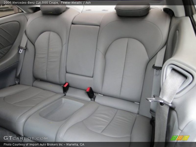 Rear Seat of 2006 CLK 500 Coupe