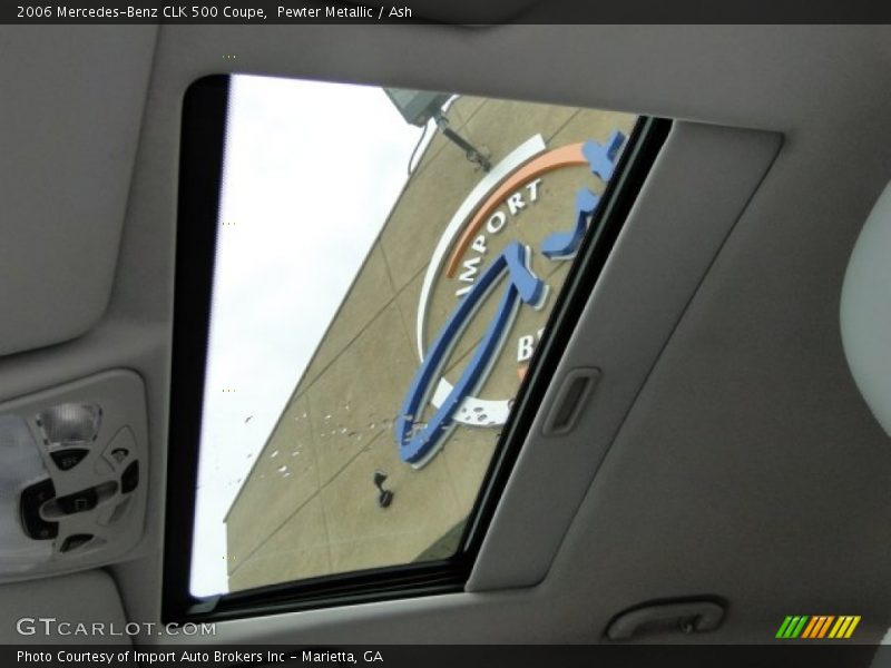 Pewter Metallic / Ash 2006 Mercedes-Benz CLK 500 Coupe