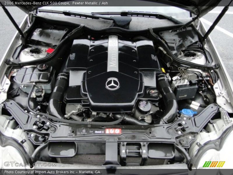  2006 CLK 500 Coupe Engine - 5.0 Liter SOHC 24-Valve V8