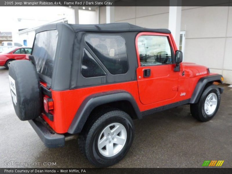  2005 Wrangler Rubicon 4x4 Flame Red