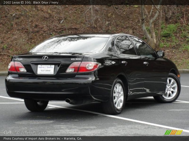 Black Onyx / Ivory 2002 Lexus ES 300