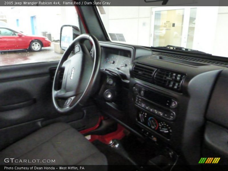Dashboard of 2005 Wrangler Rubicon 4x4