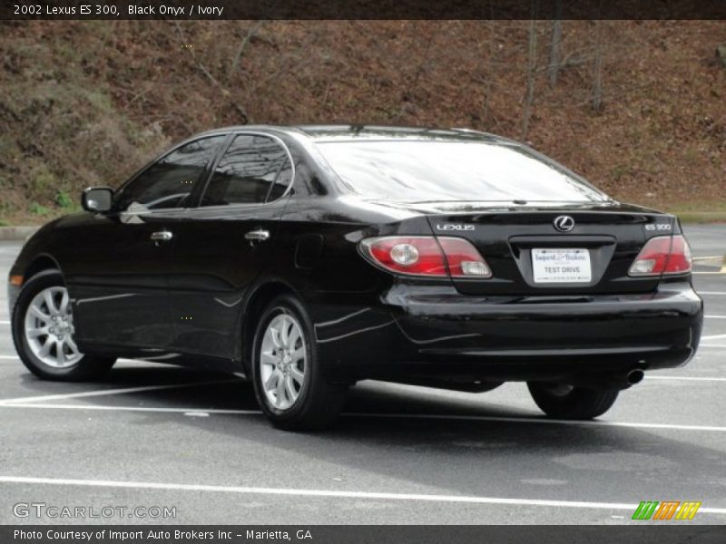 Black Onyx / Ivory 2002 Lexus ES 300