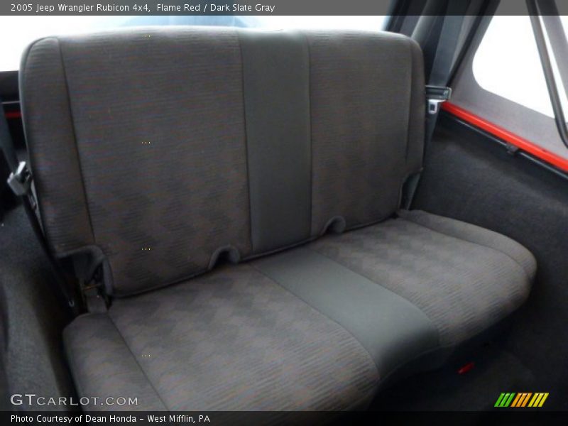 Flame Red / Dark Slate Gray 2005 Jeep Wrangler Rubicon 4x4