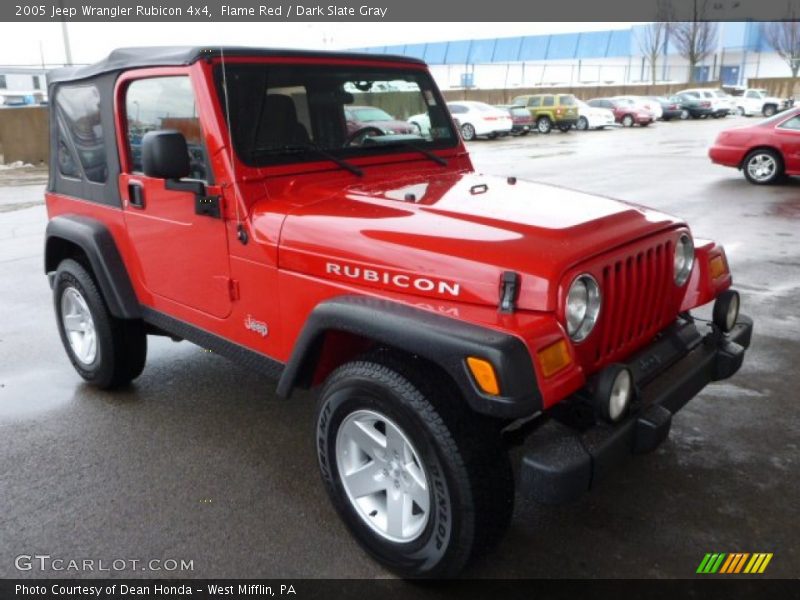 Front 3/4 View of 2005 Wrangler Rubicon 4x4