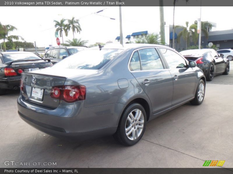 Platinum Grey Metallic / Titan Black 2010 Volkswagen Jetta TDI Sedan
