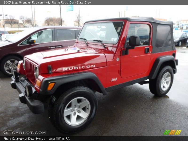 Front 3/4 View of 2005 Wrangler Rubicon 4x4