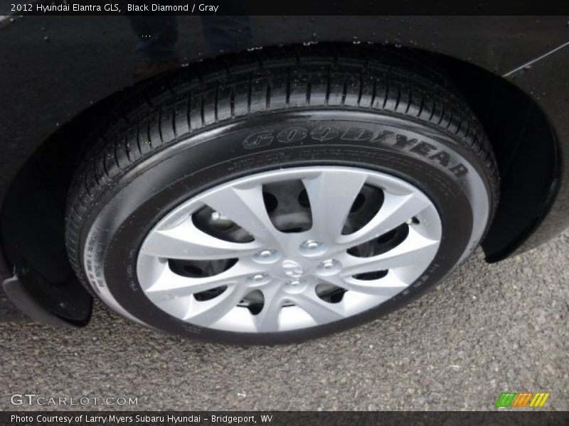 Black Diamond / Gray 2012 Hyundai Elantra GLS