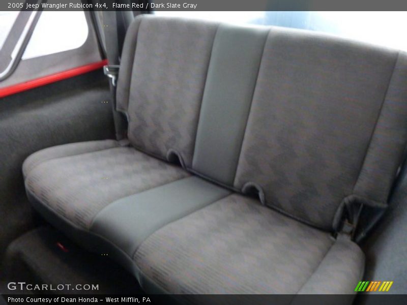 Flame Red / Dark Slate Gray 2005 Jeep Wrangler Rubicon 4x4