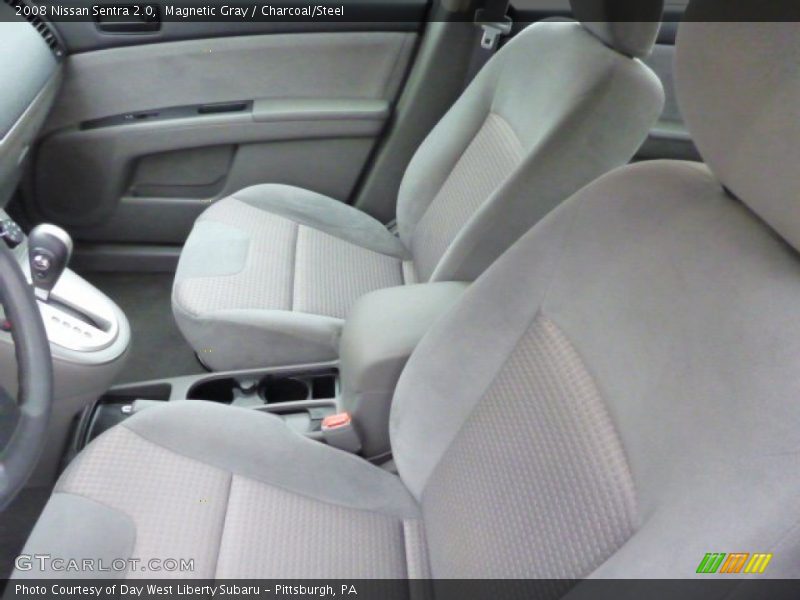 Magnetic Gray / Charcoal/Steel 2008 Nissan Sentra 2.0